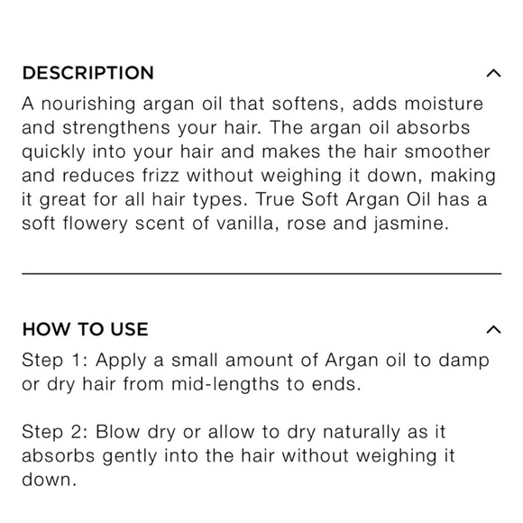 Maria Nila True Soft Argan Oil 1 oz Vegan Moisturizing Hair Oil - Picture 8 of 14